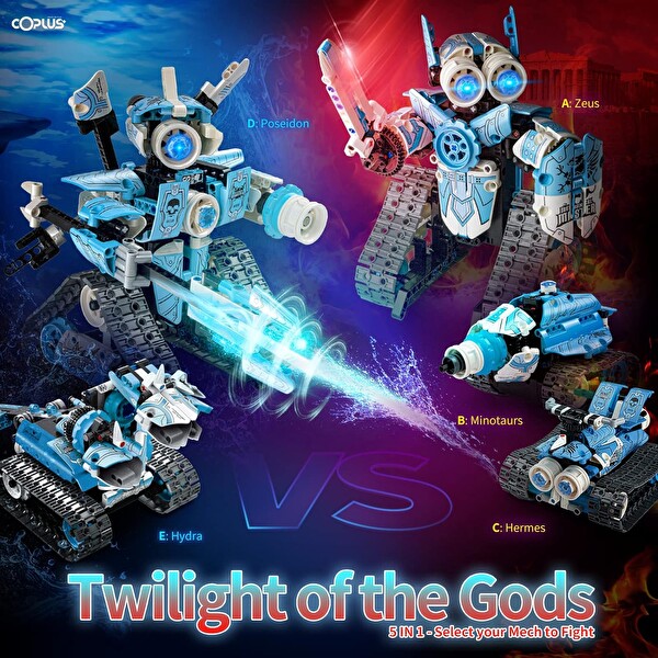 Coplus 5'i 1 Arada Stem Robot Yapı Kiti B09C5LNCF3