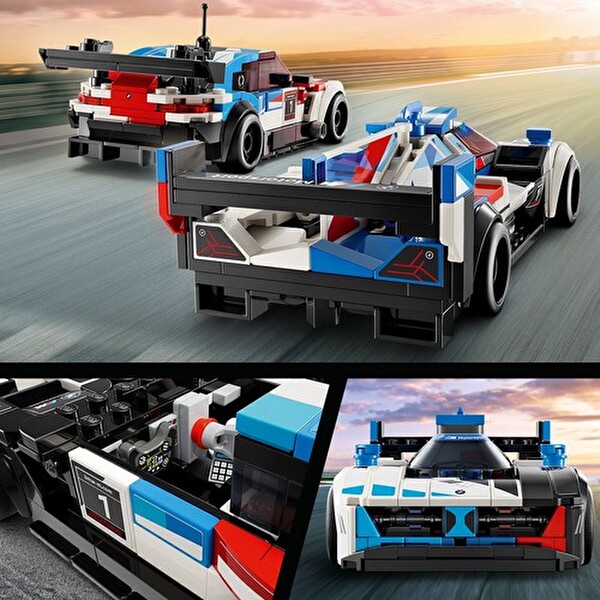 LEGO Speed Champions BMW M4 GT3 Ve Bmw M Hybrid V8 Yarış Arabaları 76922