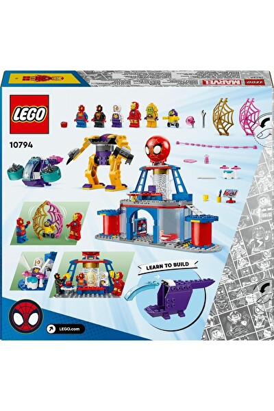 LEGO Spidey Takımı Ağ Örücü Karargahı 10794