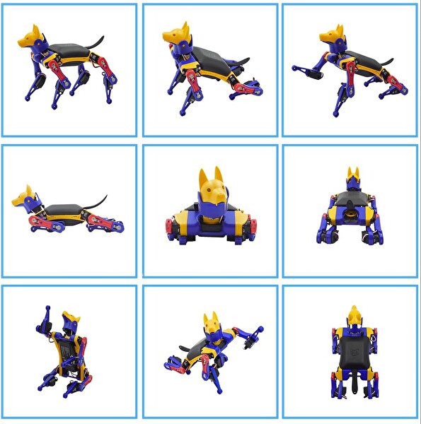 Petoi Robot Köpek Bittle X İnşaat Ses Kontrolü Robotik Kiti B0C5TFSP5M