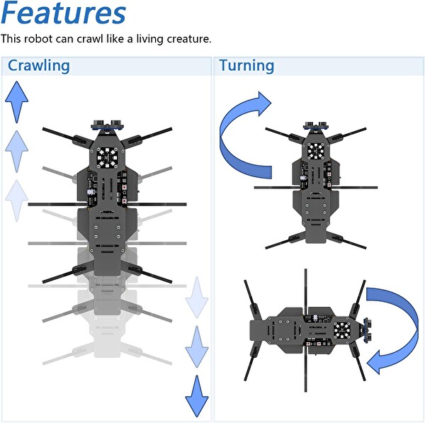 Freenove Arduino Ide İle Uyumlu Robot Karınca Kiti B094QMN4W7