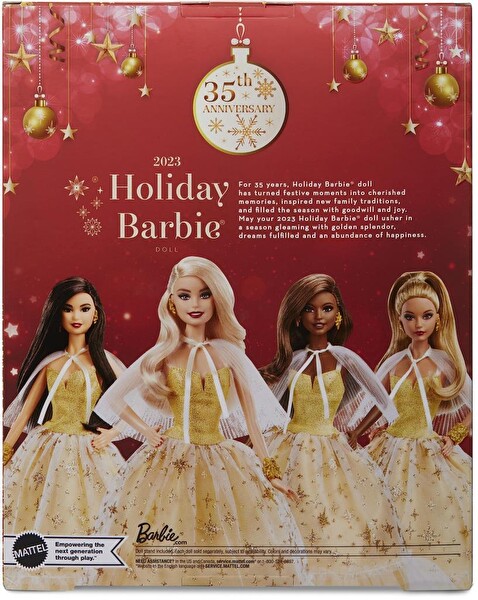 Barbie 2023 Mutlu Yıllar Sarışın Bebeği HJX04