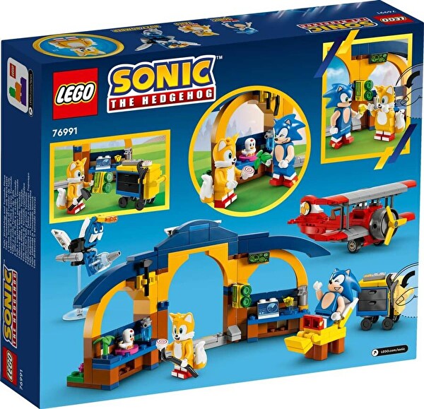 LEGO Sonic the Hedgehog Tailsin Atölyesi ve Tornado Uçağı 76991
