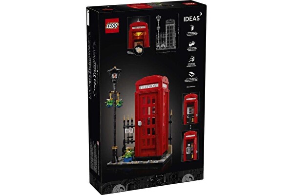 LEGO Ideas Red London Telephone Box 21347