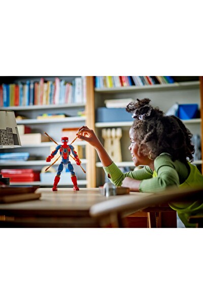 LEGO Marvel Iron Örümcek Adam Yapım Figürü 76298