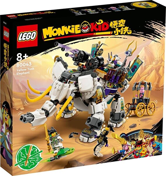LEGO Monkie Kid Yellow Tusk Elephant 80043