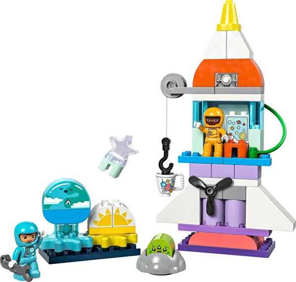 LEGO DUPLO 3'ü 1 Arada Uzay Mekiği Macerası 10422