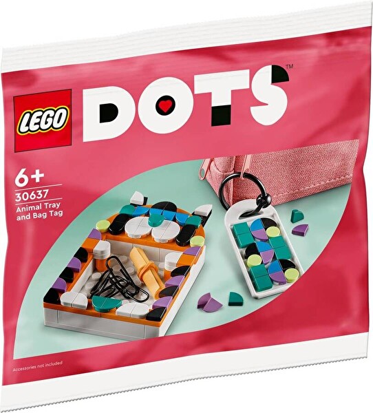 LEGO Dots Hayvan Tepsi ve Çanta Süsü 30637