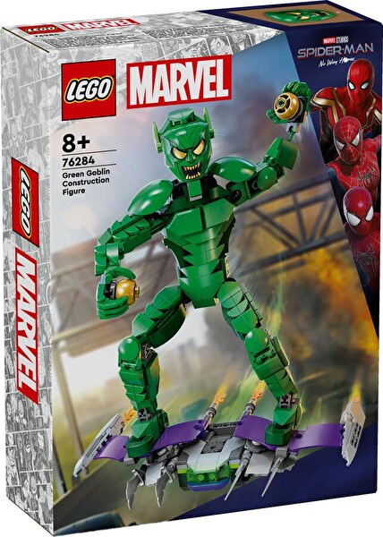 LEGO Marvel Green Goblin Yapım Figürü 76284