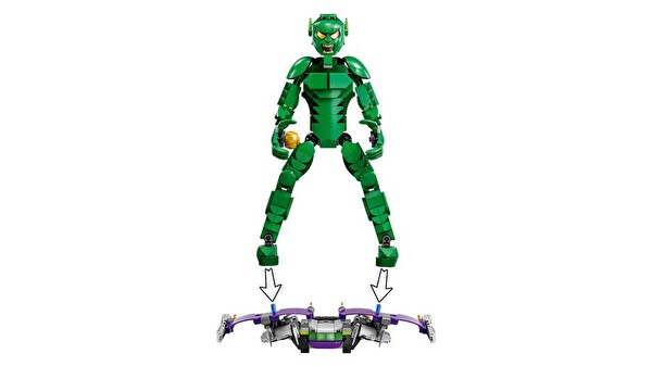 LEGO Marvel Green Goblin Yapım Figürü 76284