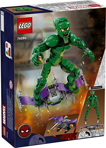 LEGO Marvel Green Goblin Yapım Figürü 76284