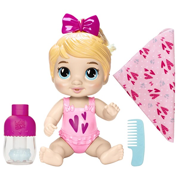 Baby Alive Sarışın Bebeğimle Şampuan Eğlencesi F9119