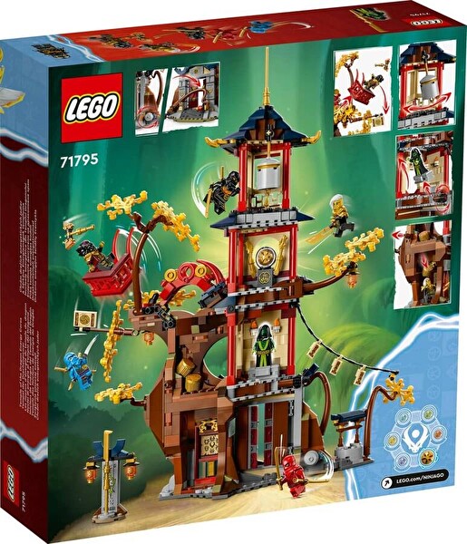 LEGO NINJAGO Ejderha Enerji Küreleri Tapınağı 71795
