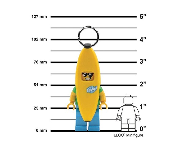 LEGO Ledlite Iconic Banana Guy Costume Led Anahtarlık 5005706