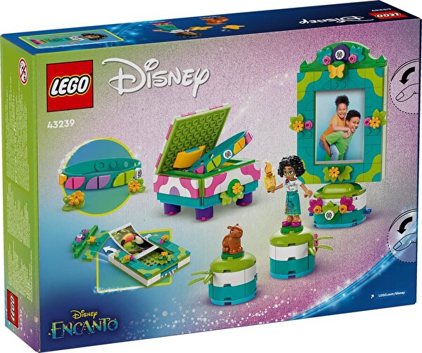 LEGO Disney Classic Mirabel'in Fotoğraf Çerçevesi ve Takı Kutusu 43239