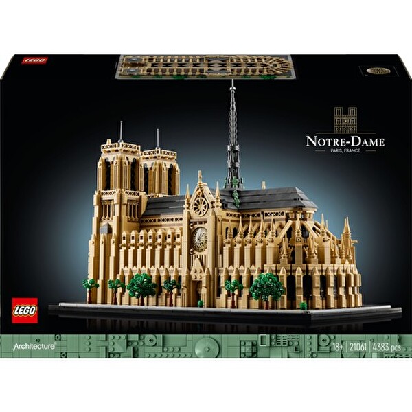 LEGO Architecture Mimari Simgeler Koleksiyonu: Notre Dame Katedrali 21061