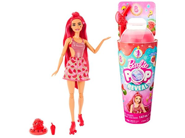 Barbie Pop Reveal Meyve Serisi - Karpuz HNW40-HNW43
