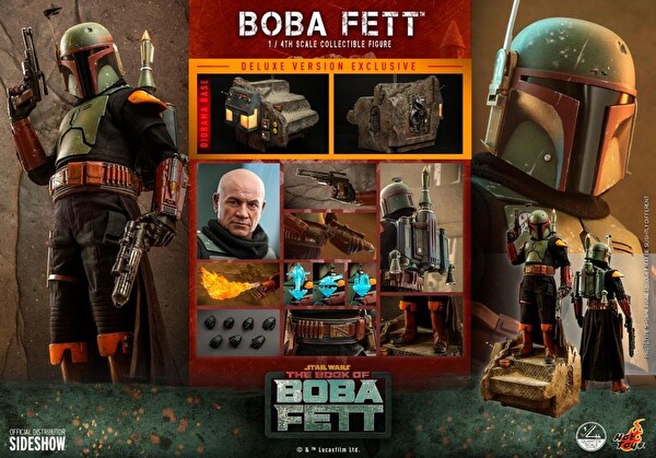 Hot Toys Star Wars Boba Fett Deluxe Version Quarter Scale Figür Oyuncak 9103332