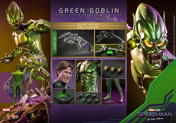 Hot Toys Green Goblin Deluxe Version Sixth Scale Spider-Man: No