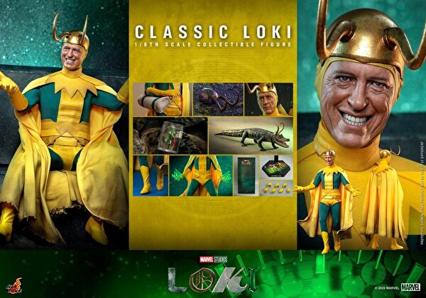 Hot Toys Classic Marvel Comics Loki Sixth Scale Figür Oyuncak 909995 TMS073