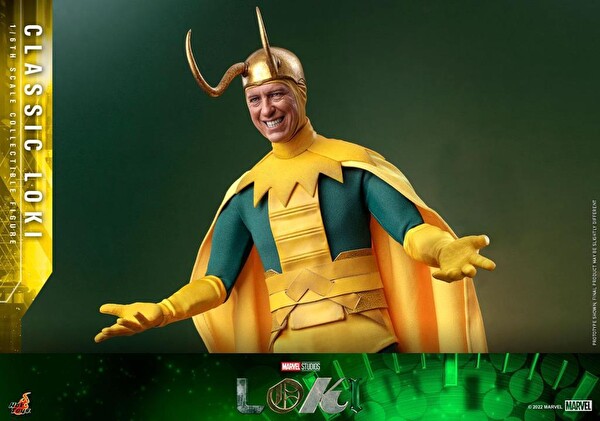 Hot Toys Classic Marvel Comics Loki Sixth Scale Figür Oyuncak 909995 TMS073