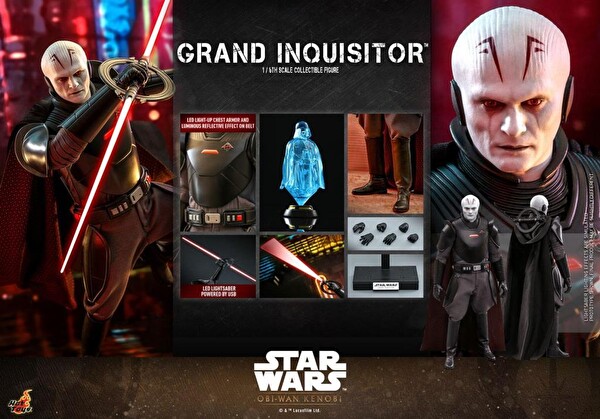 Hot Toys Grand Inquisitor Sixth Scale Obi-Wan Kenobi Figür Oyuncak 911712 TMS082