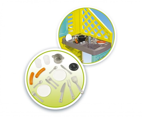 Smoby Pretty Oyun Evi ve Mutfağı 810722