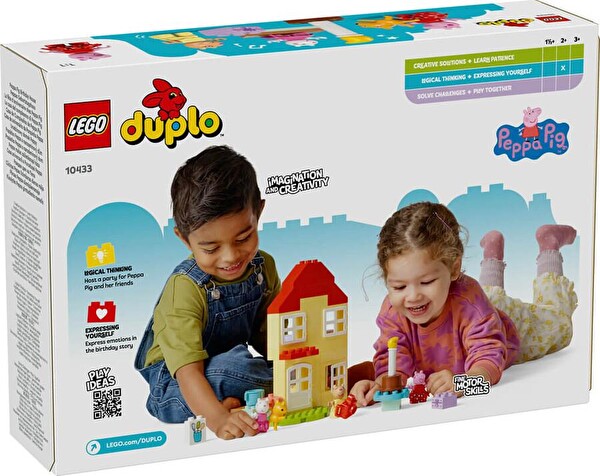 LEGO DUPLO Peppa Pig Doğum Günü Evi 10433