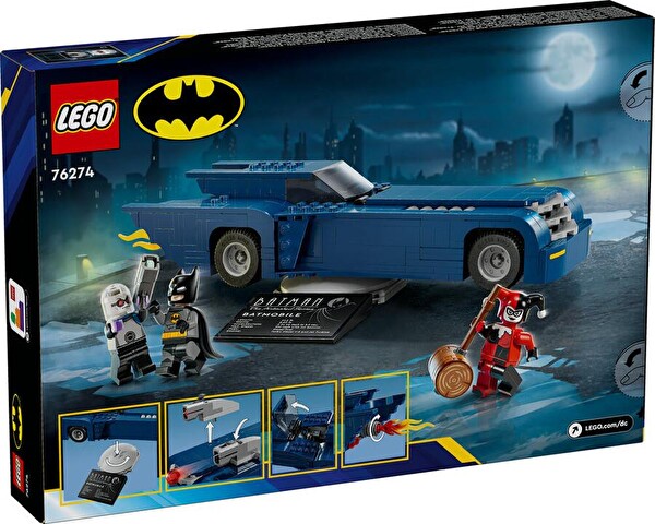 LEGO DC Batmobile ile Batman Harley Quinn ve Mr. Freeze'e Karşı 76274