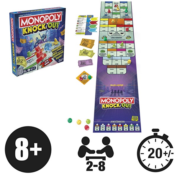 Hasbro Monopoly Knockout F8995