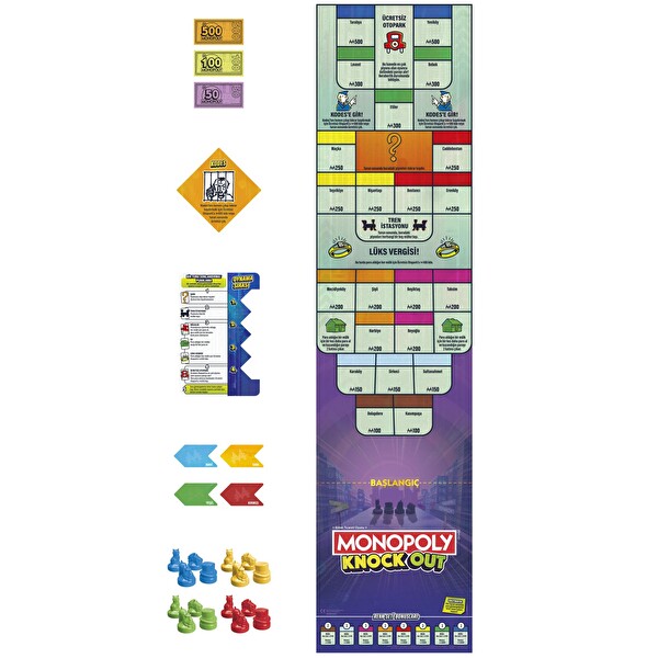 Hasbro Monopoly Knockout F8995