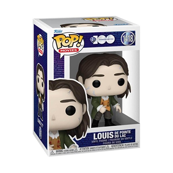 Funko POP Figür Movies WB100Th - Interview with The Vampire - Louis de Pointe du Lac Figür Oyuncak No: 1418