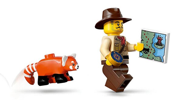 LEGO City Orman Kaşifinin ATV’li Kırmızı Panda Görevi 60424