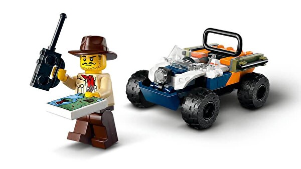 LEGO City Orman Kaşifinin ATV’li Kırmızı Panda Görevi 60424