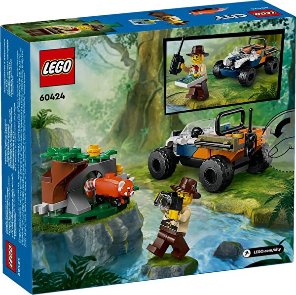 LEGO City Orman Kaşifinin ATV’li Kırmızı Panda Görevi 60424