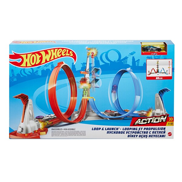 Hot Wheels Dikey Uçuş Heyecan Yarış Seti GRW39