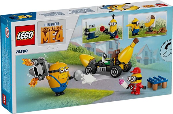 LEGO Despicable Me Minyonlar ve Muz Araba 75580