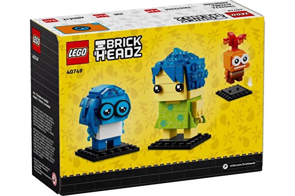 LEGO BrickHeadz Neşe Üzüntü ve Kaygı 40749