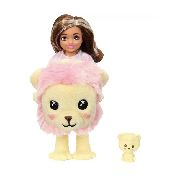 Barbie Cutie Reveal Bebekler Chelsea Sevimli Kostümler Serisi Aslan HKR17-HKR21