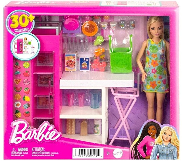 Barbie Mini Büfe Oyun Seti HJV38