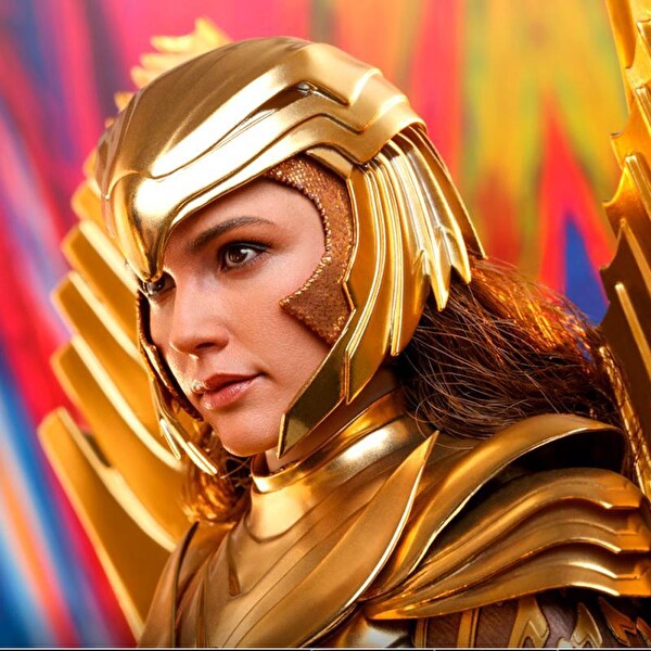 Golden Armor Wonder Woman Deluxe Sixth Scale Figür Oyuncak MMS578 906348