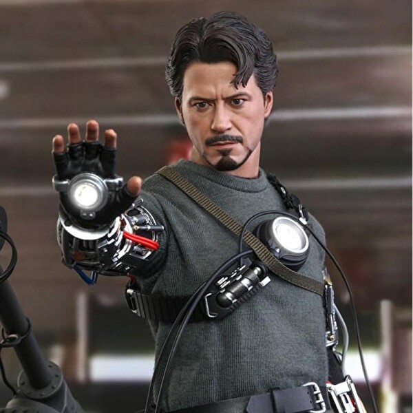 Hot Toys Tony Stark Mech Test Deluxe Version Sixth Scale Figür Oyuncak 906793 - MMS582