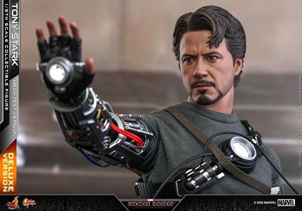 Hot Toys Tony Stark Mech Test Deluxe Version Sixth Scale Figür Oyuncak 906793 - MMS582