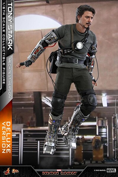 Hot Toys Tony Stark Mech Test Deluxe Version Sixth Scale Figür Oyuncak 906793 - MMS582