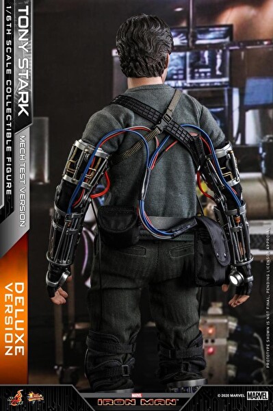 Hot Toys Tony Stark Mech Test Deluxe Version Sixth Scale Figür Oyuncak 906793 - MMS582