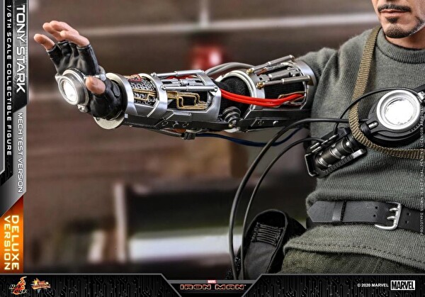 Hot Toys Tony Stark Mech Test Deluxe Version Sixth Scale Figür Oyuncak 906793 - MMS582