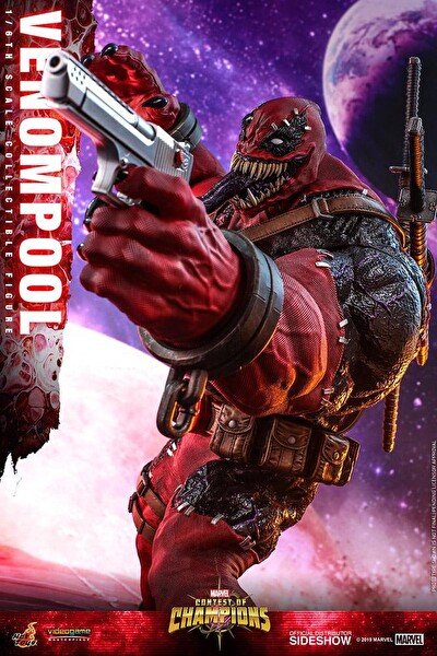Hot Toys Venompool Marvel Contest of Champions Sixth Scale Figür Oyuncak 904937