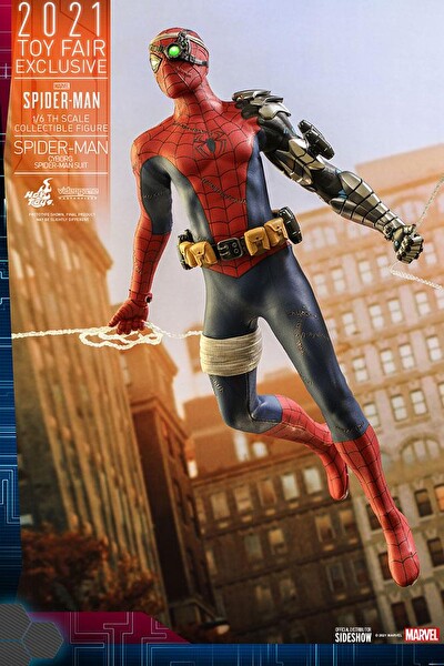 Hot Toys Spider-Man Cyborg Spider-Man Suit Exclusive Sixth Scale Figür Oyuncak VGM51 908810