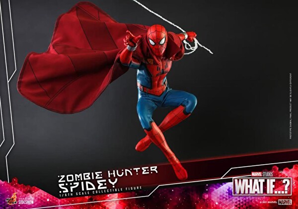 Hot Toys Zombie Hunter Spidey Sixth Scale Figür Oyuncak TMS38 - 909046