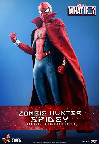Hot Toys Zombie Hunter Spidey Sixth Scale Figür Oyuncak TMS38 - 909046